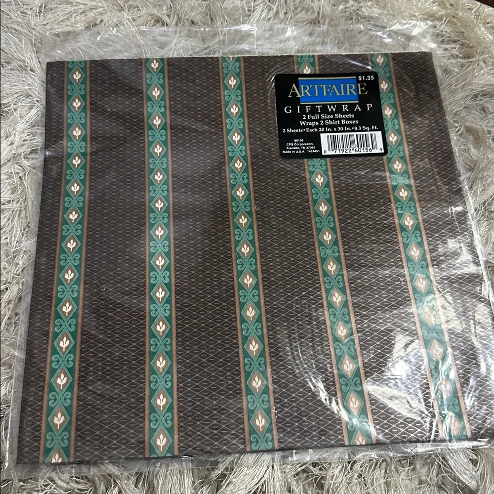 Lot Of 11 Packages Of Various Gift Wrap Wrapping Paper Sheets Vtg Retro 80’s 90s